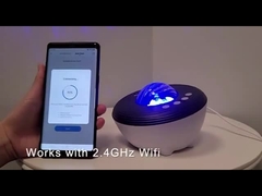 Projecteur de galaxie étoilée Bluetooth Musique ABS Ingénierie Matériau plastique