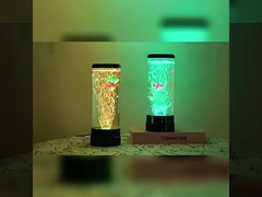 Lampe à méduse à LED Couleur 7Couleur avec bouton/commande à distance
