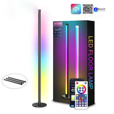 Un bon prix. Lumière de sol à changement de couleur noire Puissance 10W Lumière de sol multicolore en ligne