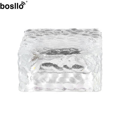 Bon prix IP65 Lampes solaires de jardin Lampes de jardin extérieures cristallines 9,5*9,5*4,8CM en ligne