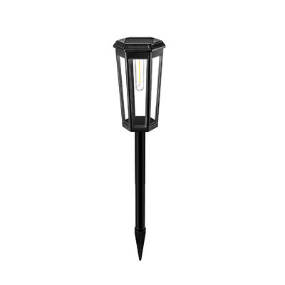Lumières solaires écologiques pour jardin Matériau PC Lampes LED pour espaces verts