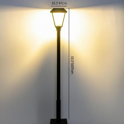 Un bon prix. Économies d'énergie et écologiques Lampes solaires extérieures en blanc chaud Taille 10,5*10,5*47cm en ligne