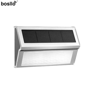 qualité Lampes murales solaires en acier inoxydable IP55 imperméable à l'eau Lampes murales solaires pour jardin usine