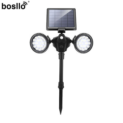 qualité 6V 500MA Lampes solaires de jardin Noir Lampes solaires de jardin extérieures usine