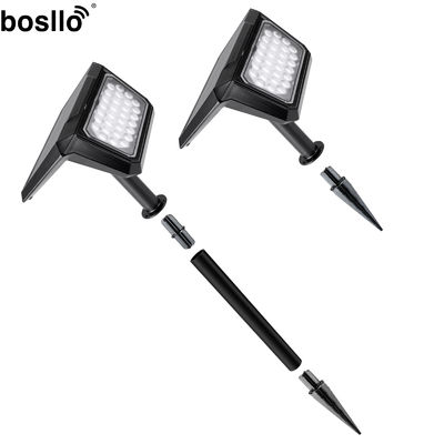 Un bon prix. Éclairage extérieur à énergie solaire 400/200 lumens avec 8-10 heures de travail et 30 LED en ligne