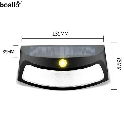 Un bon prix. Lampes murales solaires Silicium monocristallin 2V 200MA 0,4W cuivre noir IP65 étanche en ligne
