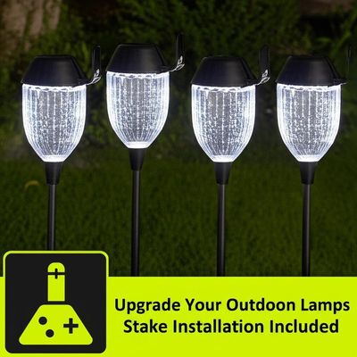 Un bon prix. Améliorez votre espace extérieur avec des lampes solaires de jardin en ligne