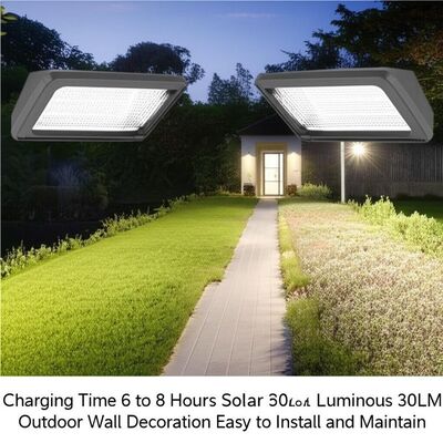 Un bon prix. Charging Time 6 to 8 Hours Solar Wall Lamps with 30LM Luminous Flux Outdoor Wall Decoration Easy to Install and Maintain en ligne